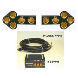 Split LED Arrow Board