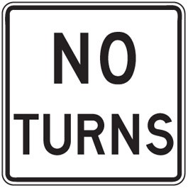 No Turns