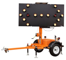 Ver-Mac 15 Lamp Arrowboard Trailer