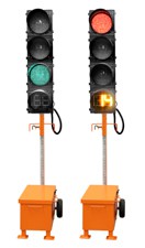 Ver-Mac Portable Traffic Signal TLD 1308 / TLD-1312