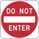 Do Not Enter