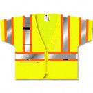 Two-Tone Lime Mesh Vest