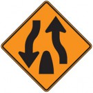 End Divided Highway Symbol