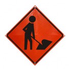 36" Roll Up Sign